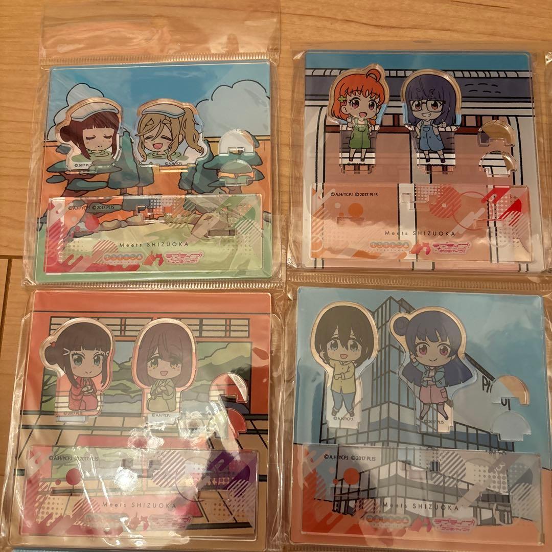 ゆるキャン×ラブライブサンシャインコラボアクリルスタンド