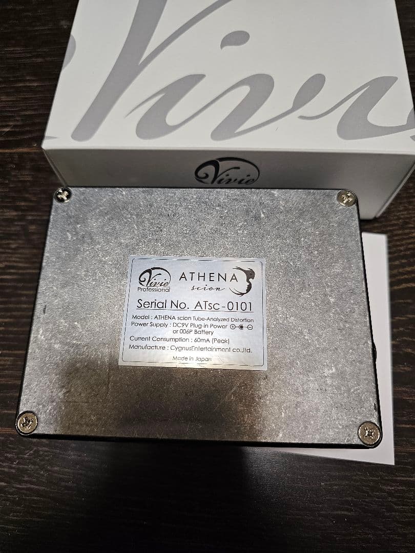 Vivie ATHENA scion ギターエフェクター