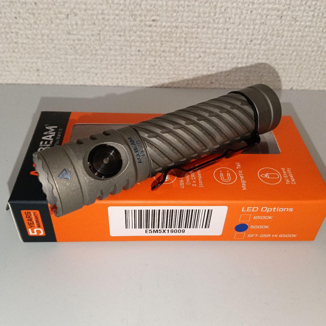 ACEBEAM EC20 チタン 519A - メルカリ