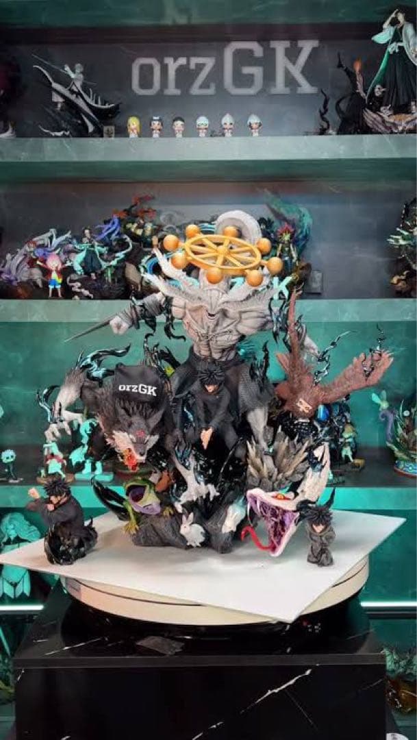 ☆極上新作 伏黒恵 フィギュア 魔虚羅 呪術廻戦 ガレージキット - メルカリ