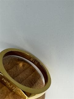 K18ゴールドリング Je t'aime 1.80g 11号