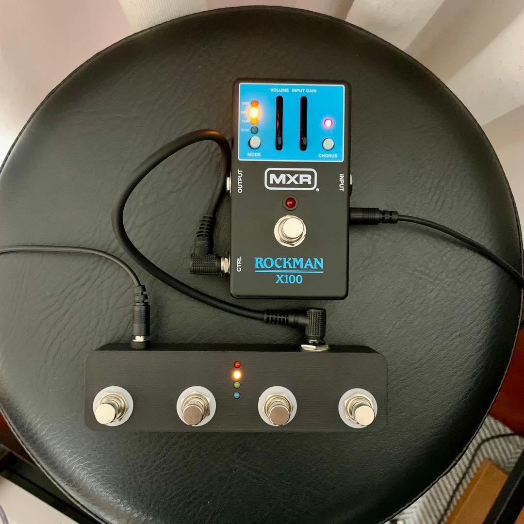 MXR Rockman X100 + Endroll Foot Switch