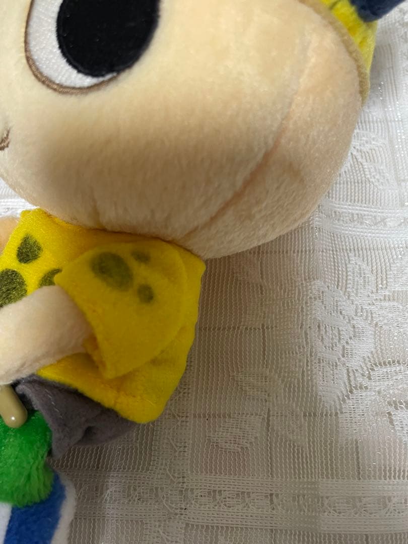 どうぶつの森＋　ぬいぐるみ　三英貿易　2001年製 おとこのこ 虫取り