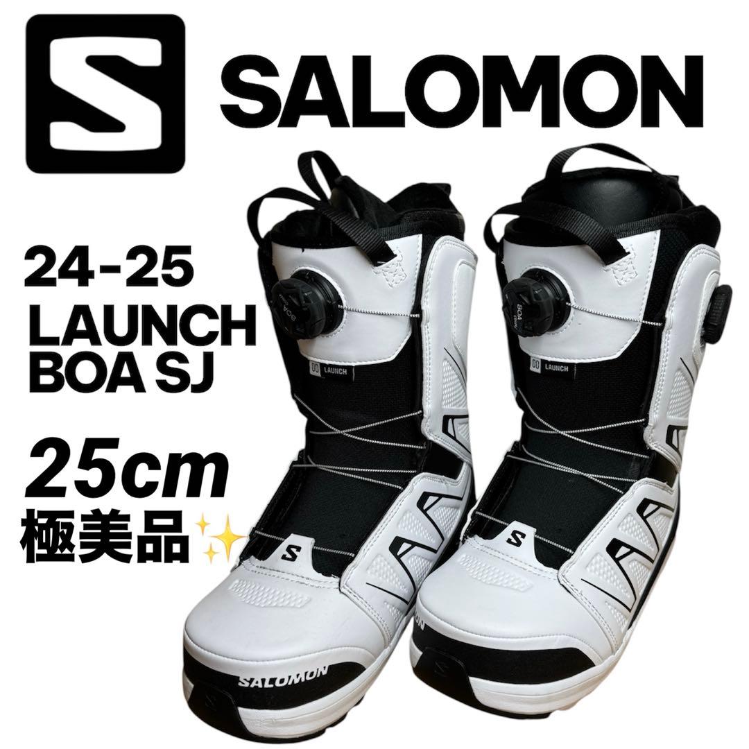 24-25 SALOMON/LAUNCH BOA SJ スノーボードブーツ SALOMON サロモン スノーボード ブーツ LAUNCH BOA SJ 24-25 モデル
