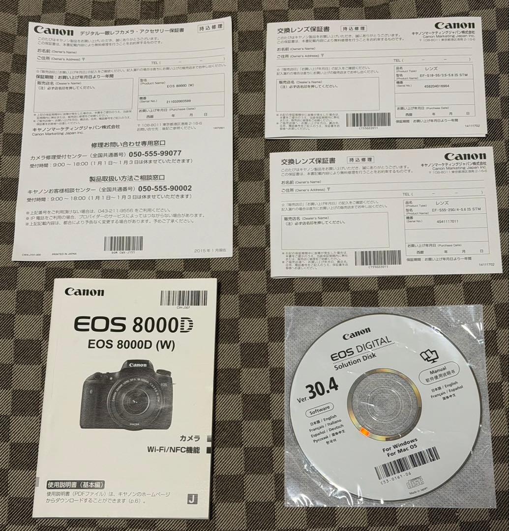 美品 Canon EOS 8000D デジタル一眼レフカメラ(SC数4340回) - メルカリ