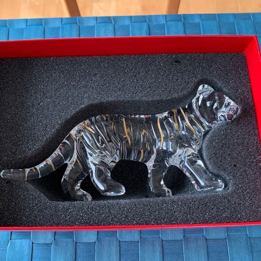 Baccarat バカラ 虎オブジェ - メルカリ