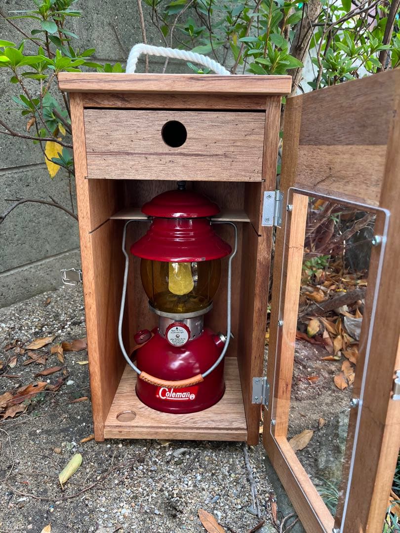 ビンテージ調 ランタンケース コールマン用 200 200A【匿名配送】ランタン