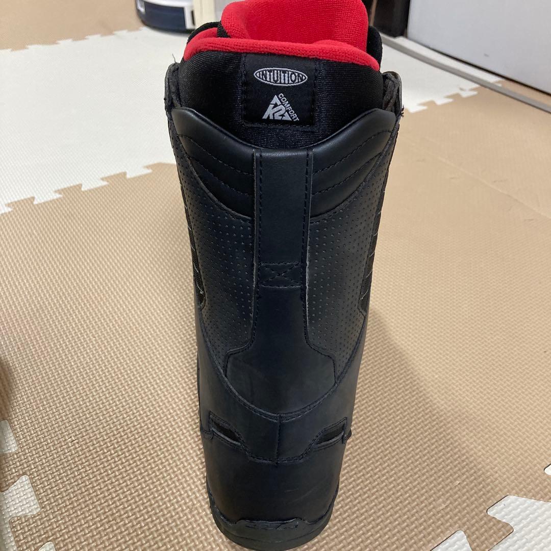 K2 Transit スノーボードブーツ ブラック/レッド 27.5cm