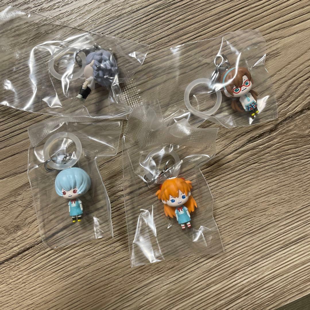y*o様 エヴァンゲリオン めじるしアクセサリー 4点セット キーホルダー