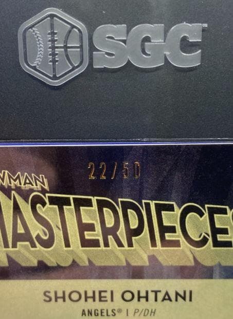 50シリ】大谷翔平 2022 Topps Bowman's Best SGC8 - メルカリ