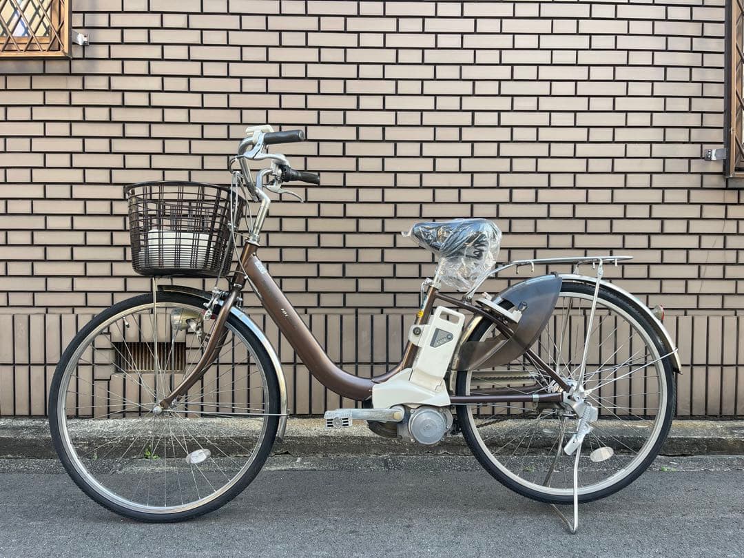 26インチパナソニック電動アシスト自転車6.6ah長押し3点灯 TIMO パンクしない Panasonic ティモ・S パナソニック 電動アシスト