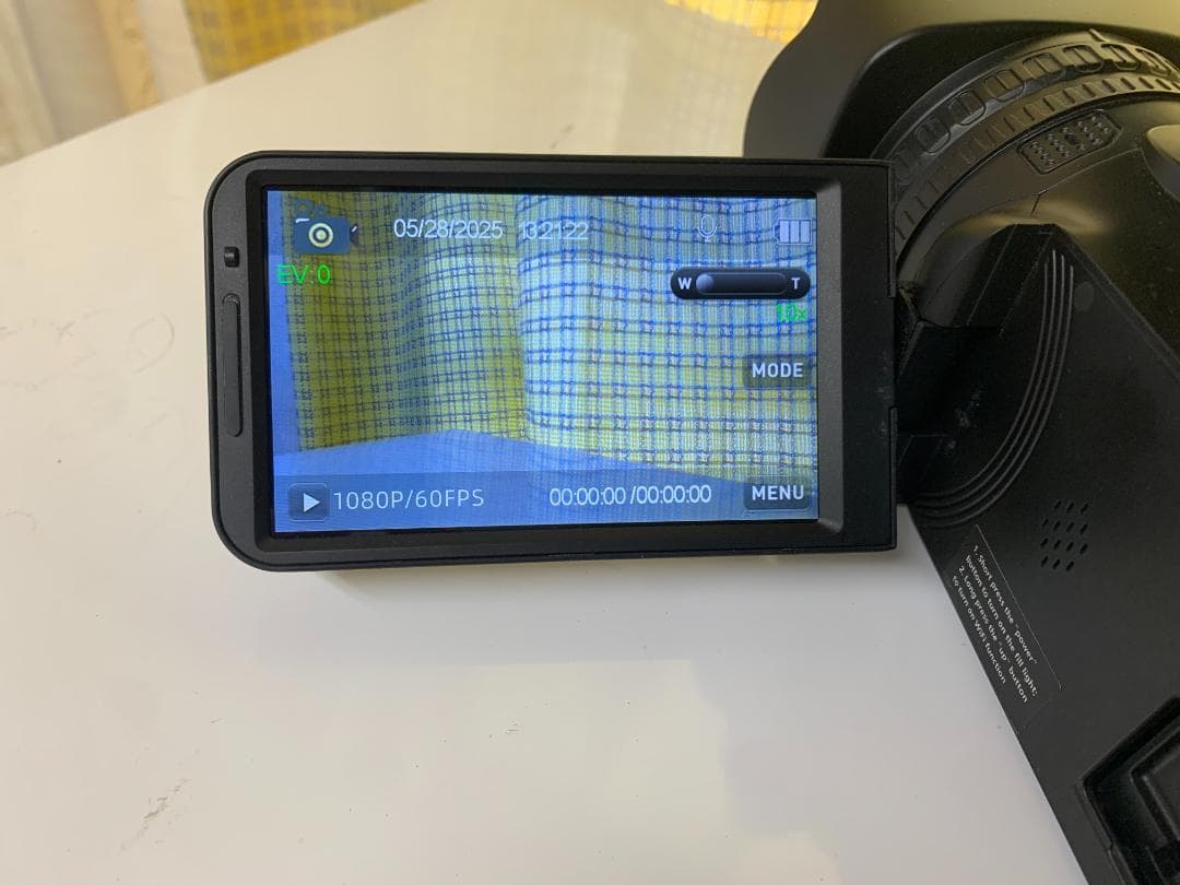 ビデオカメラ4K 60fps ウルトラHD 64.0MP YouTubeカメラ