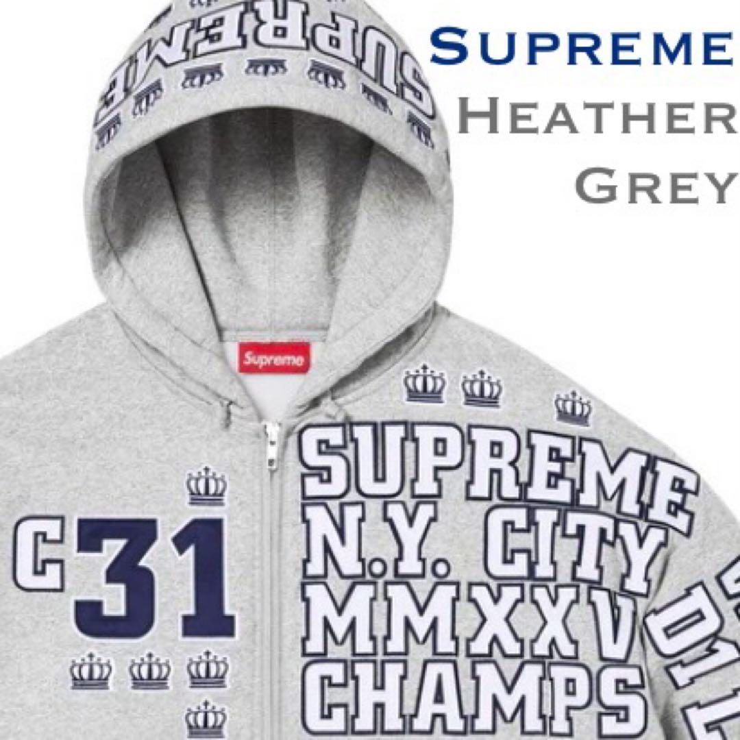 Supreme League Champs Zip Up Hoodie M - メルカリ