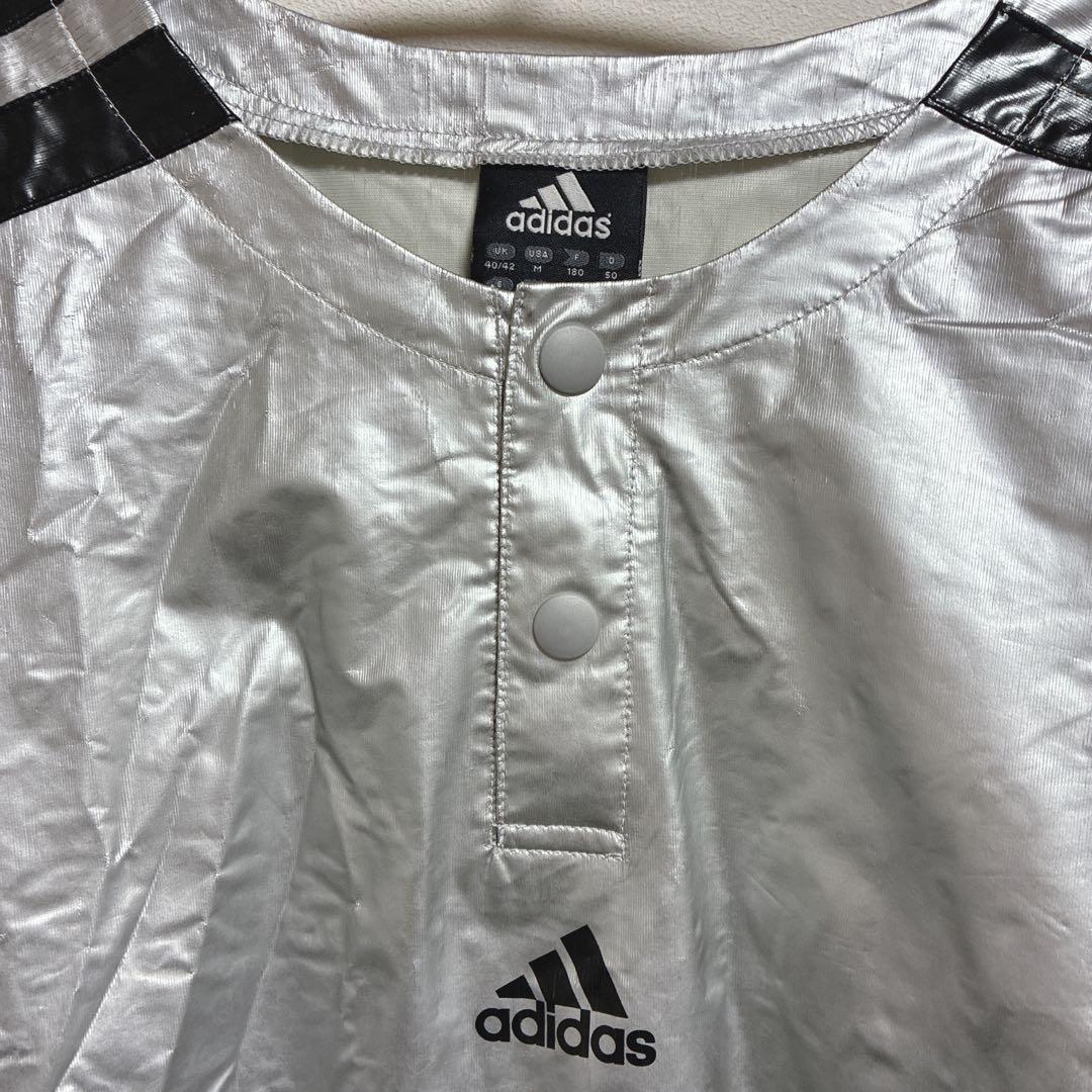 アディダス adidas セットアップ ナイロン シルバー Y3K - メルカリ