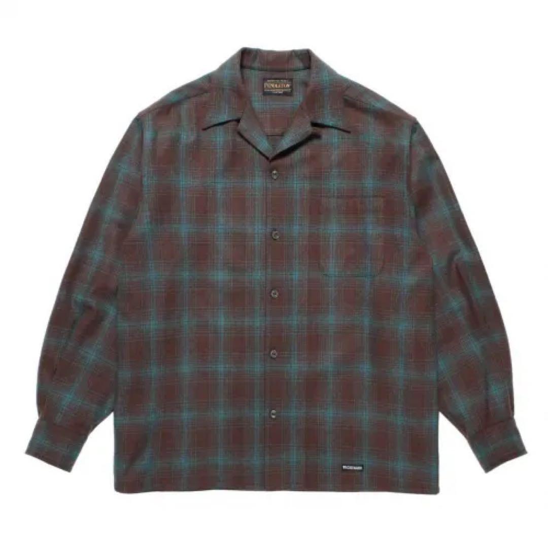 トップス wackomaria PENDLETON OMBRE CHECK SHIRT WACKO MARIA - WACKOMARIA PENDLETON OMBRE CHECK SHIRTの通販 by なる