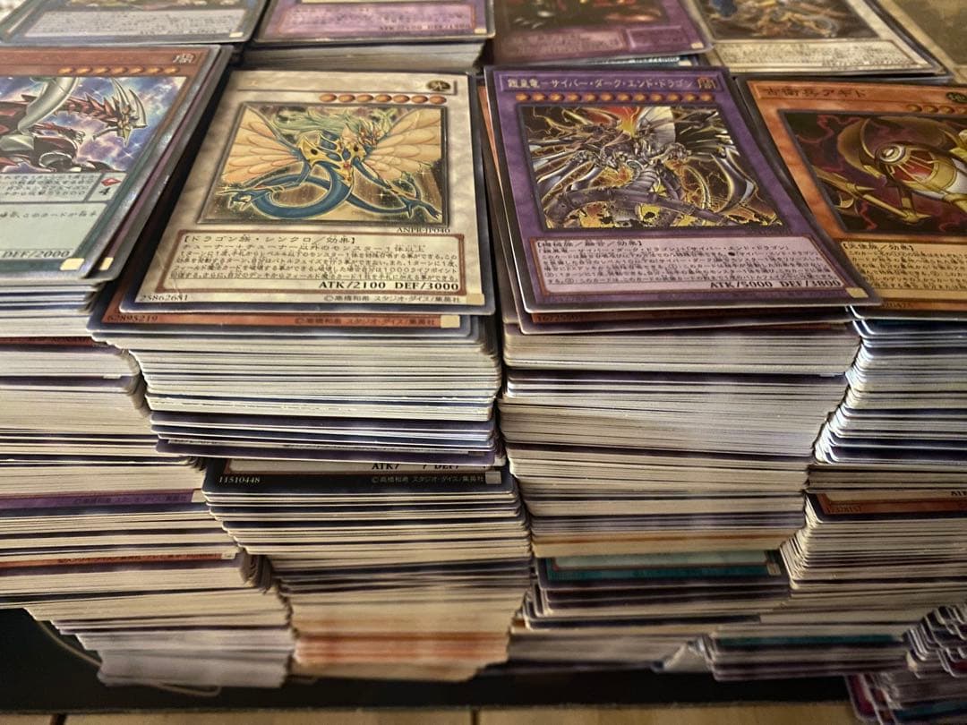 遊戯王 約 10000枚 未開封パック等 まとめ売り 引退セット