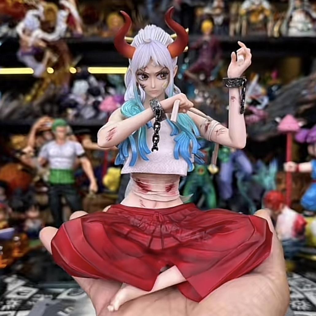 ワンピース ヤマト フィギュア ガレージキット 塗装済み完成品 POP