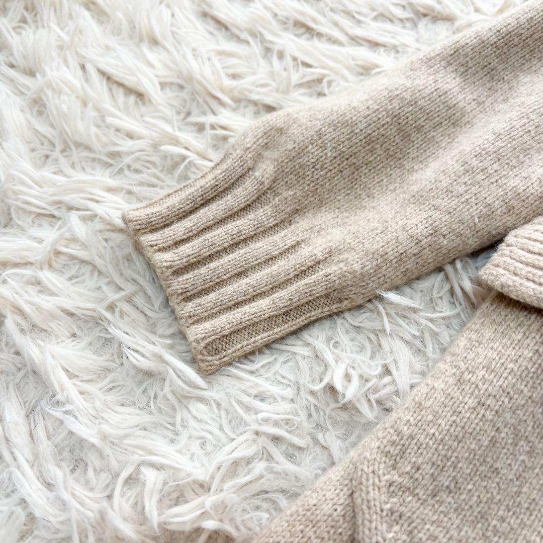 美品✨マックスマーラ カシミヤウールロングニットカーディガン