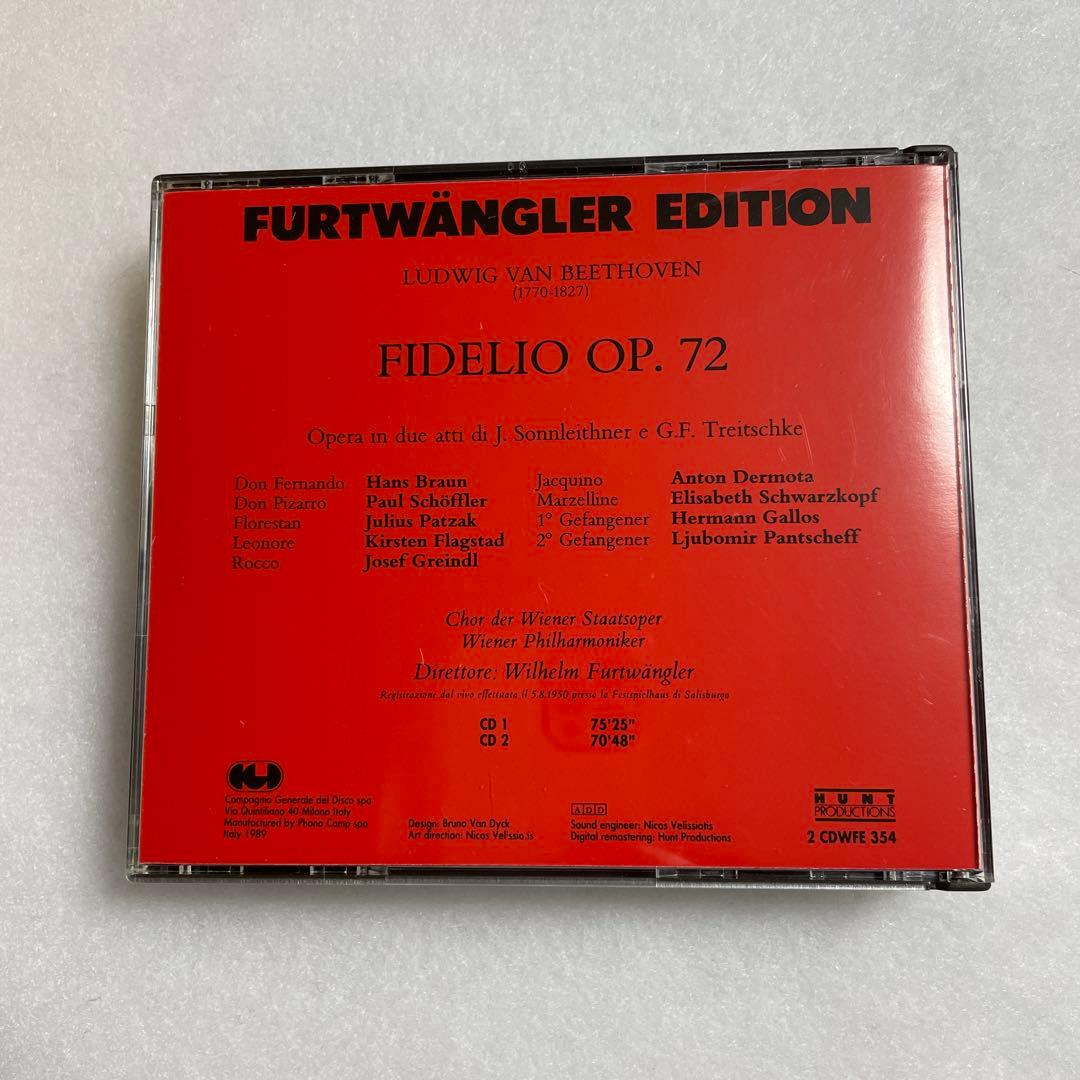 フルトヴェングラー ザルツブルク音楽祭ライブ ベートーヴェン フィデリオ