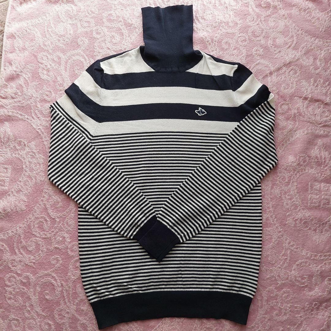 PEARLY GATES ストライプセーター サイズ0 - メルカリ