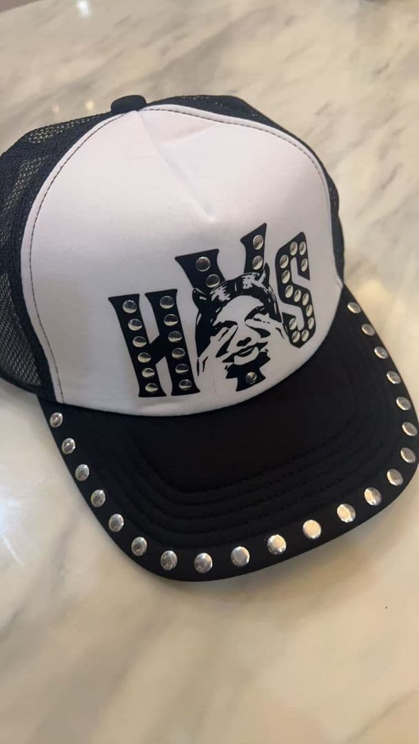 【新品未使用】ヒステリックグラマー　スタッズメッシュキャップ -24