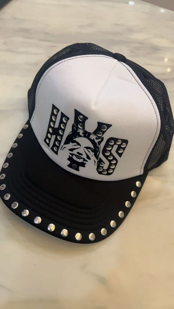 【新品未使用】ヒステリックグラマー　スタッズメッシュキャップ -24