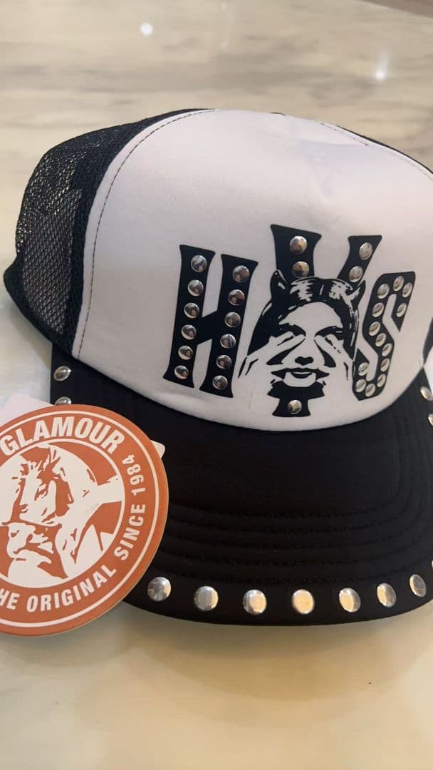【新品未使用】ヒステリックグラマー　スタッズメッシュキャップ -24