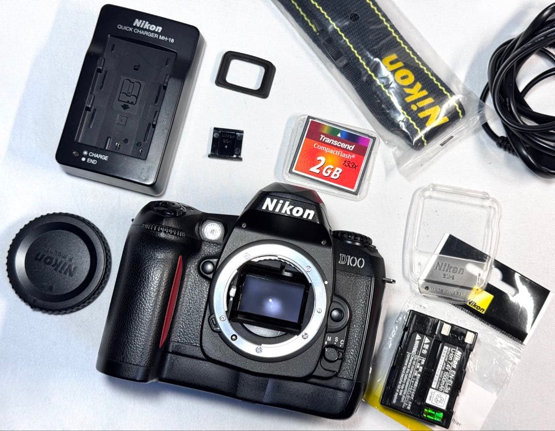 ニコン Nikon D100 美品 純正付属品多数 BM-2含む ニコン Nikon D100 美品 純正付属品多数 BM-2含む - メルカリ