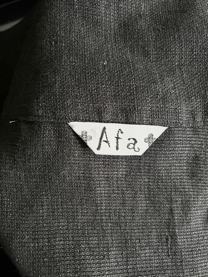 美品】Afa 羽織 リネンコート 茶衣（さい） 真砂三千代 - メルカリ