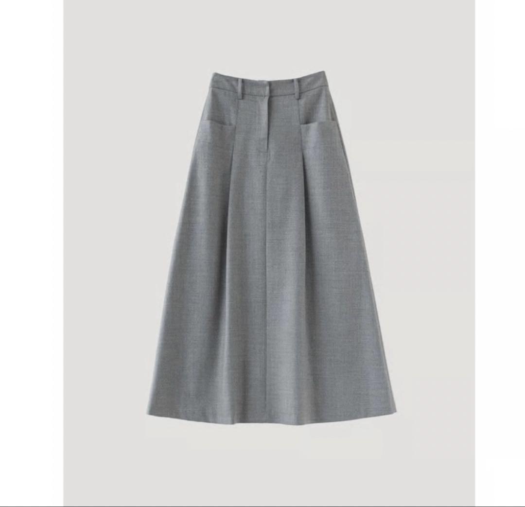na.e Wool Tacks Skirt
