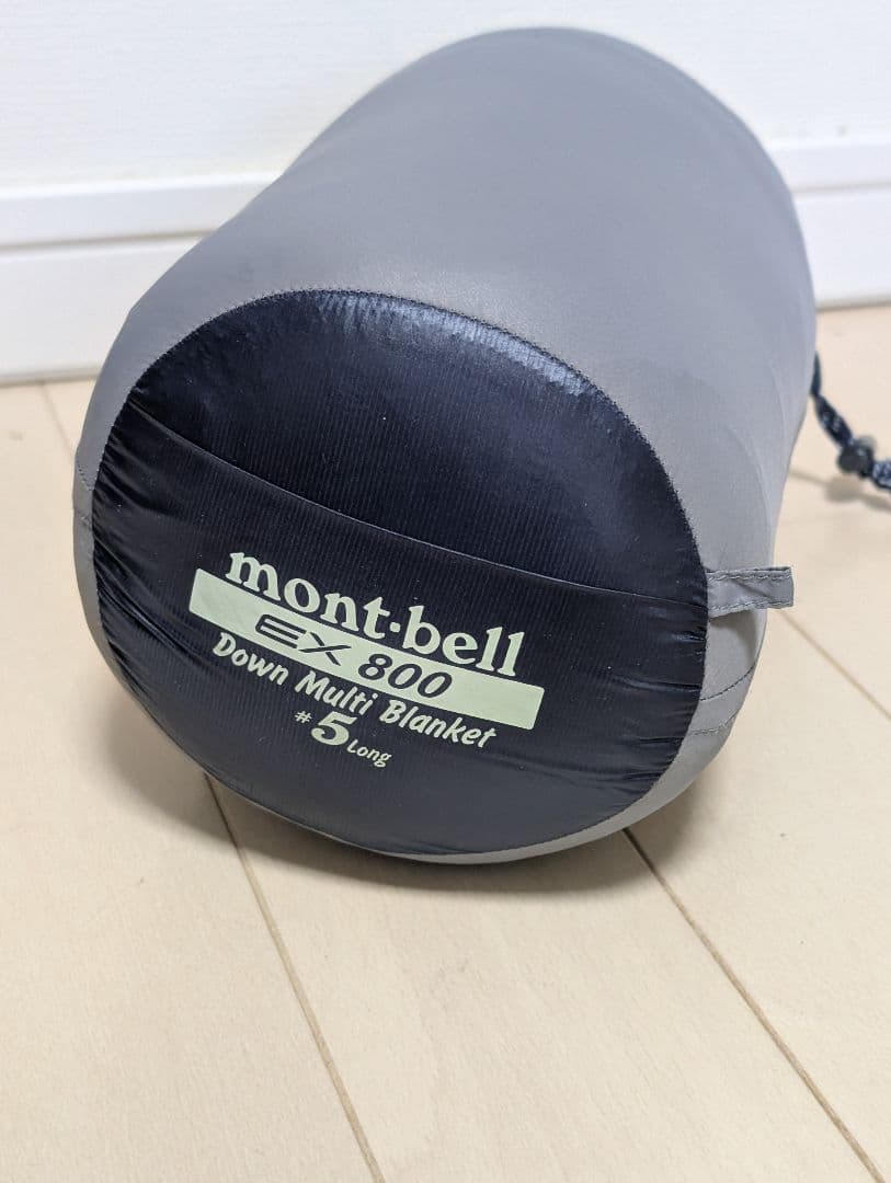 美品】モンベル ダウンマルチブランケット ロング 800 #5 - メルカリ