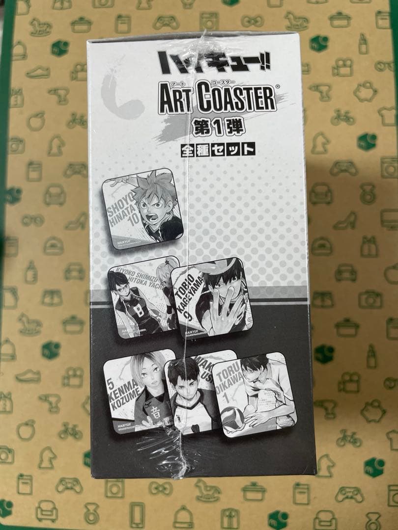 ハイキュー　アートコースター　1弾　BOX 未開封