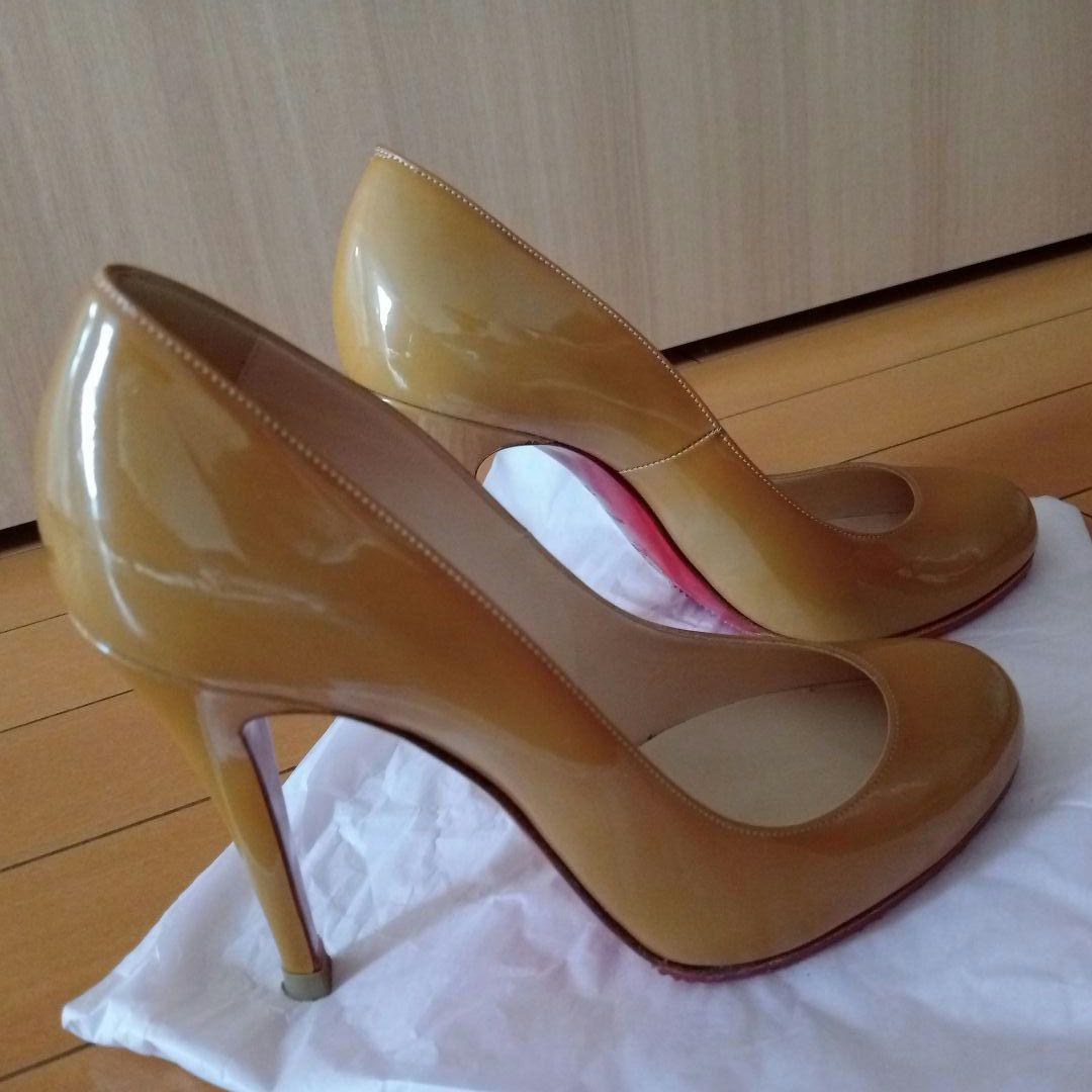 再値下げ！Christian Louboutin ベージュ 36.5インチ