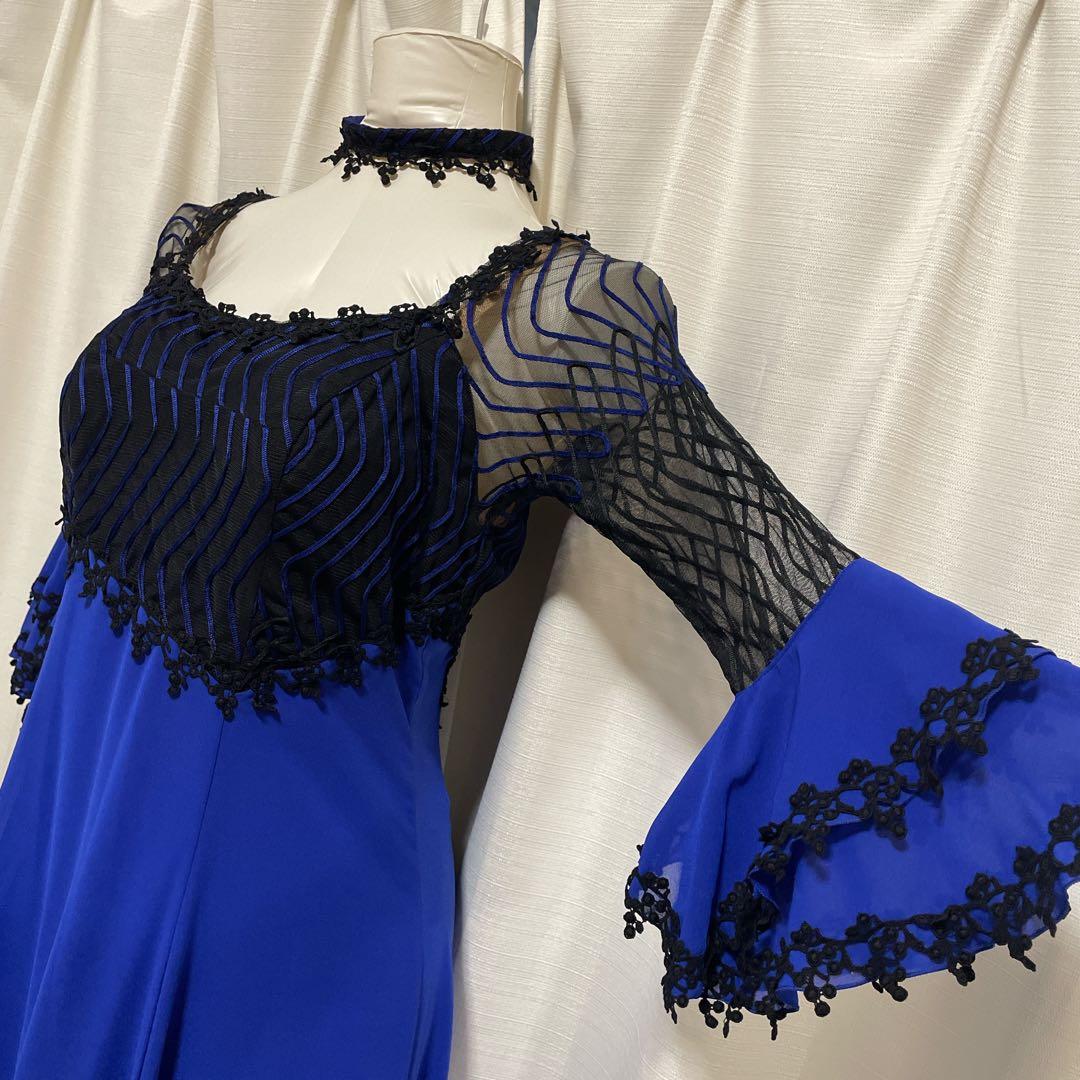 セキネ】社交ダンスドレス 11号 スタンダードドレス 胸パッド付 補正