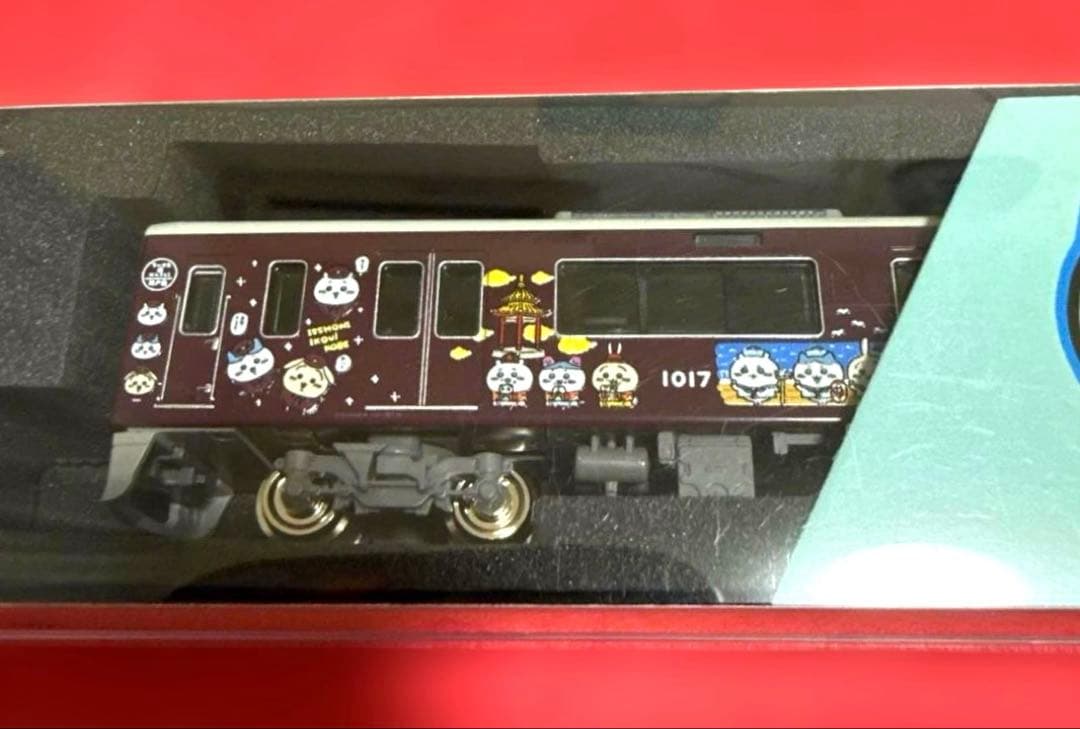 阪急電車　ちいかわ×はんきゅう　Nゲージ　神戸線　ハチワレ号　ディスプレイモデル
