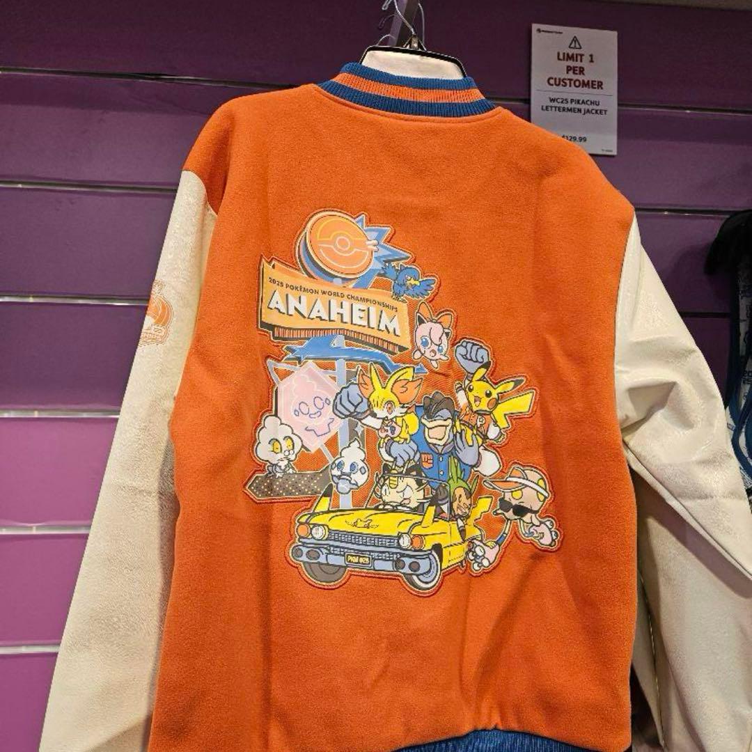 WCS 2025 ポケモン アナハイム スタジャン ジャケット L - メルカリ