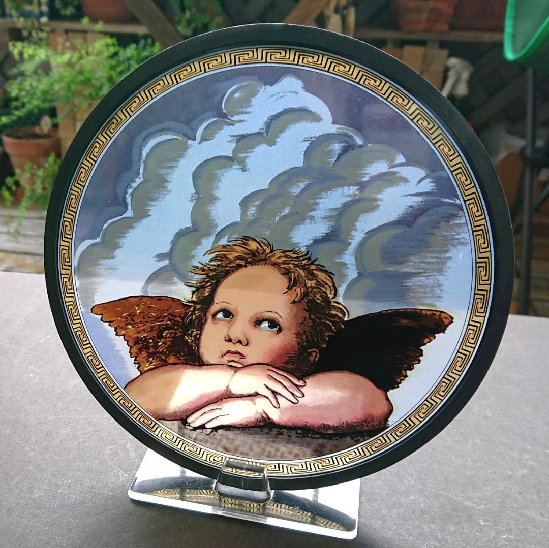 大判ラファエロ ステンドグラス Cherub小天使 グラスマスターズ社