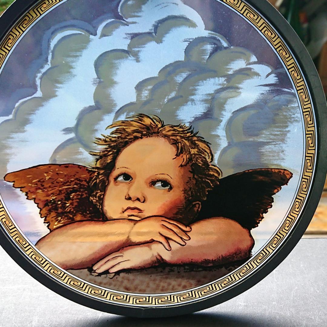 大判ラファエロ ステンドグラス Cherub小天使 グラスマスターズ社