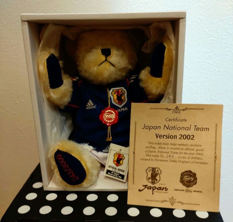 オリジナル・テディベア ハーマン社 サッカー日本代表チーム 3000体