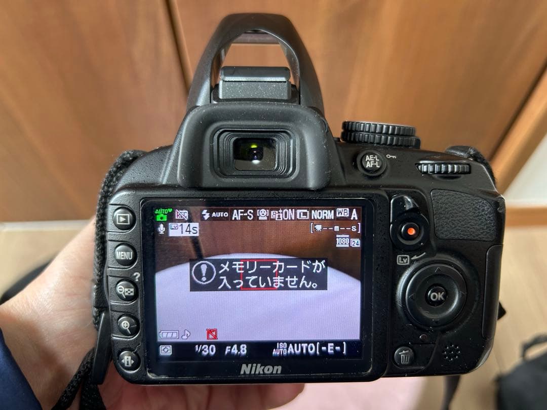 Nikon D3100 ダブルズームキット 動作確認済 バッグ・保証書・取説付