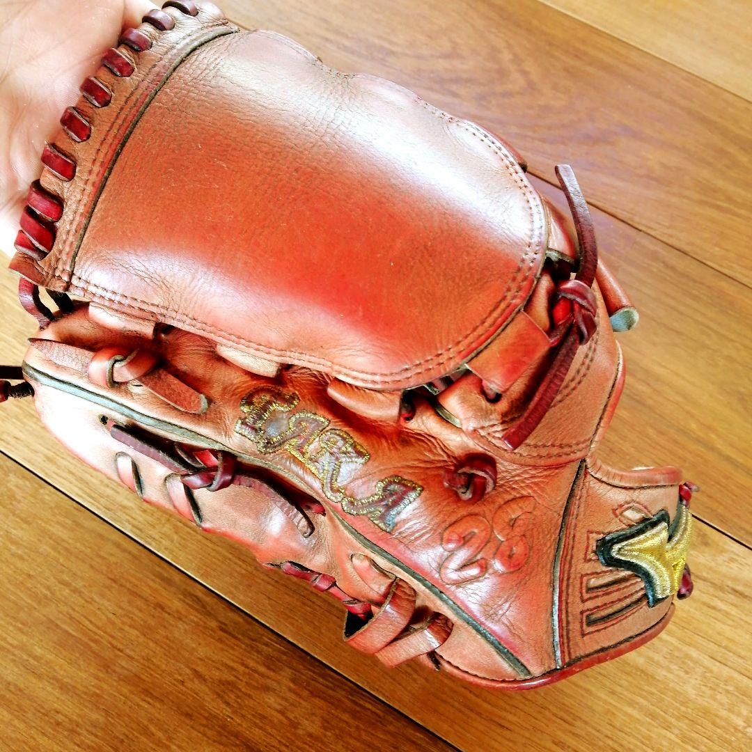 2015年 巨人 高木京介 実使用 グローブ 投手用 ミズノプロ 硬式 支給 2015年 巨人 高木京介 実使用 グローブ 投手用 ミズノプロ 硬式 支給