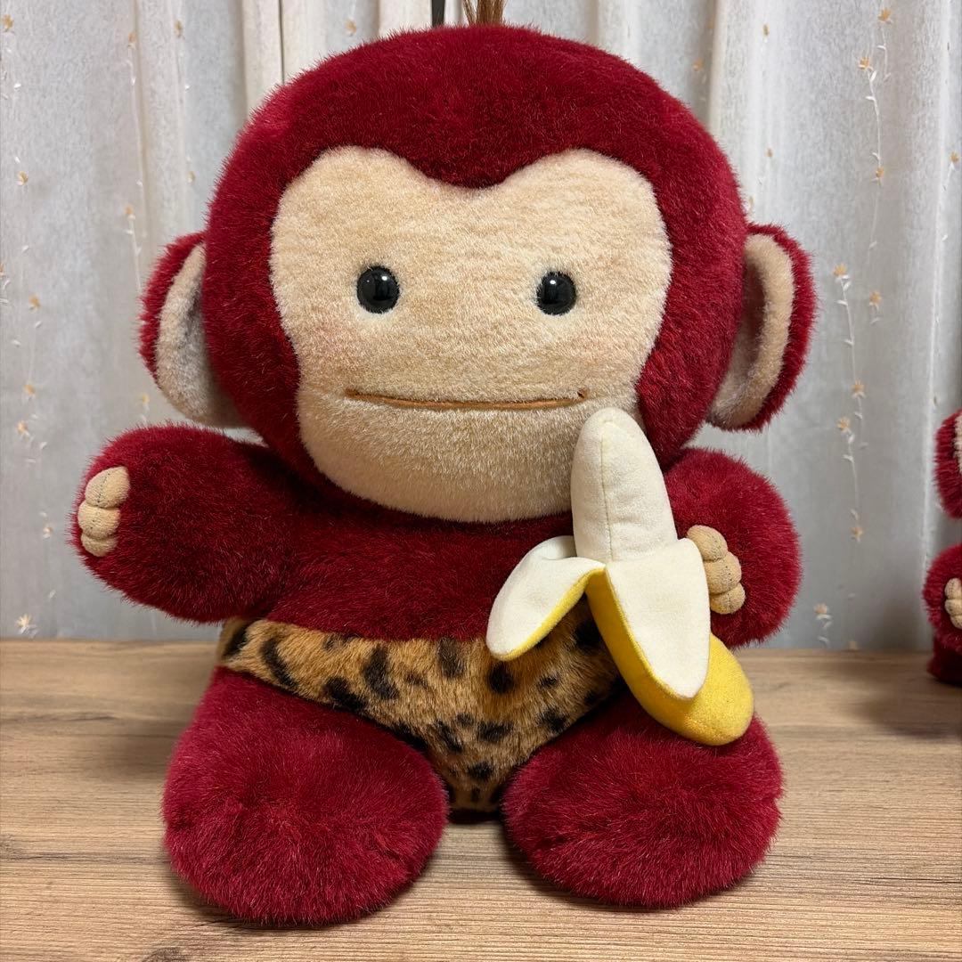 美品 セキグチ バナナンちーたん ぬいぐるみ 昭和レトロ 特大・大セット