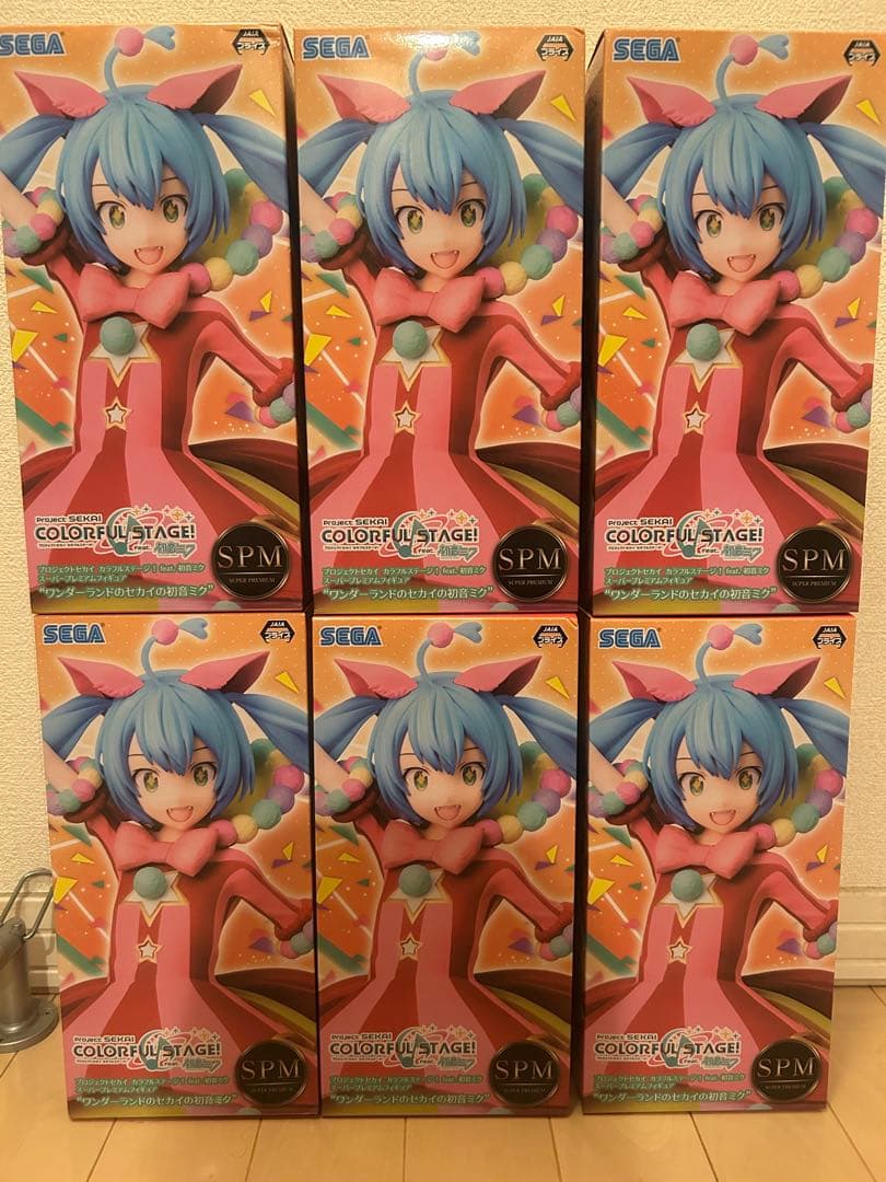 プロセカ プライズ フィギュア spm ワンダーランドのセカイの初音ミク 6個 プロセカ ワンダーランドのセカイの初音ミク フィギュア - メルカリ