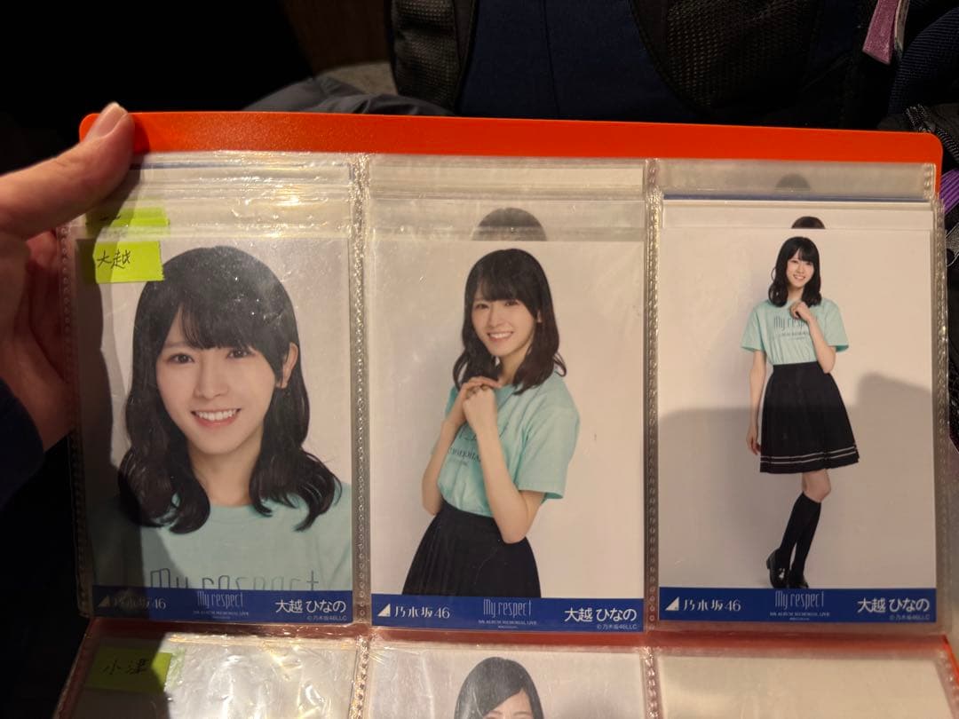 乃木坂46 大越ひなの 生写真 My respect ライブtシャツ コンプ - メルカリ