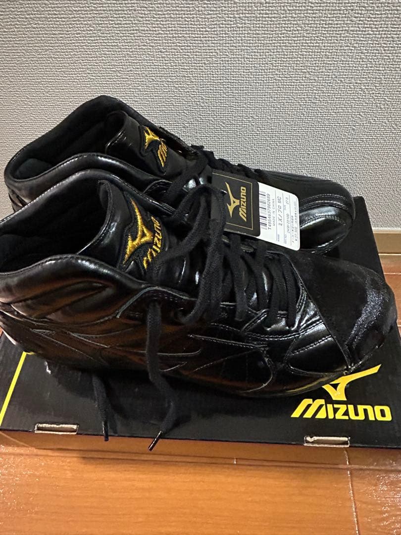 Mizuno ミズノプロ MC ブラック 27.0cm