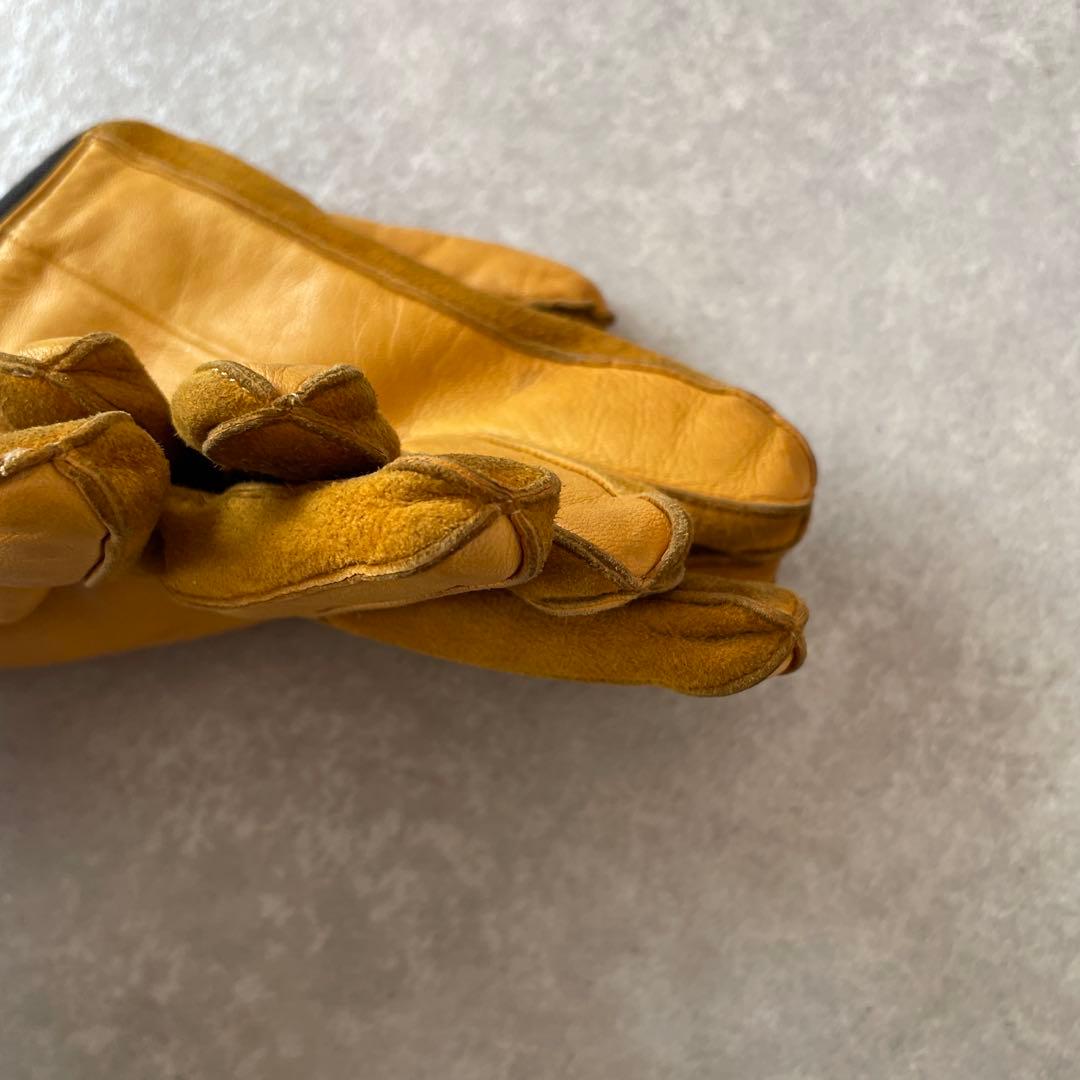 希少】NEIGHBORHOOD レザー スエード グローブ Mサイズ 手袋 - メルカリ