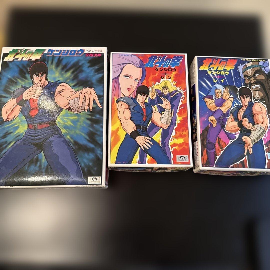 バンダイ 北斗の拳 プラモデル 3点セット - メルカリ