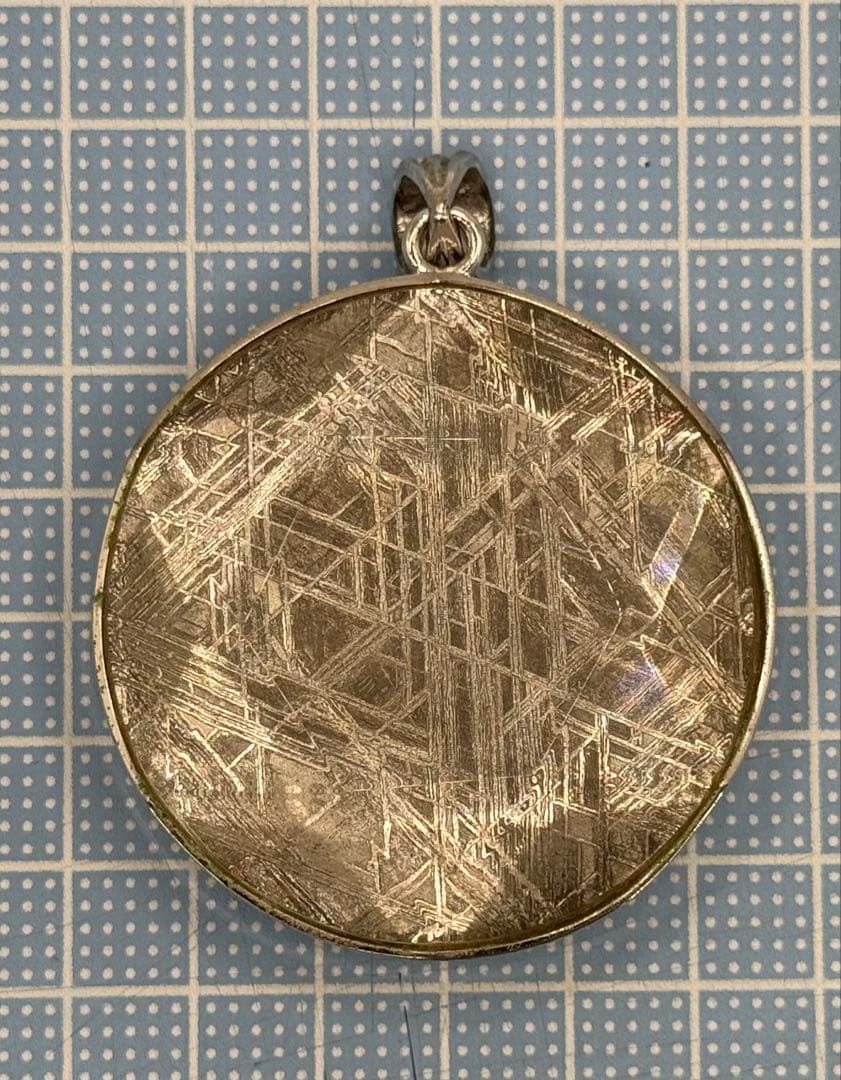 レア 開運・最強のお守り【ギベオンペンダント】特大 52.5mm 110g 隕石