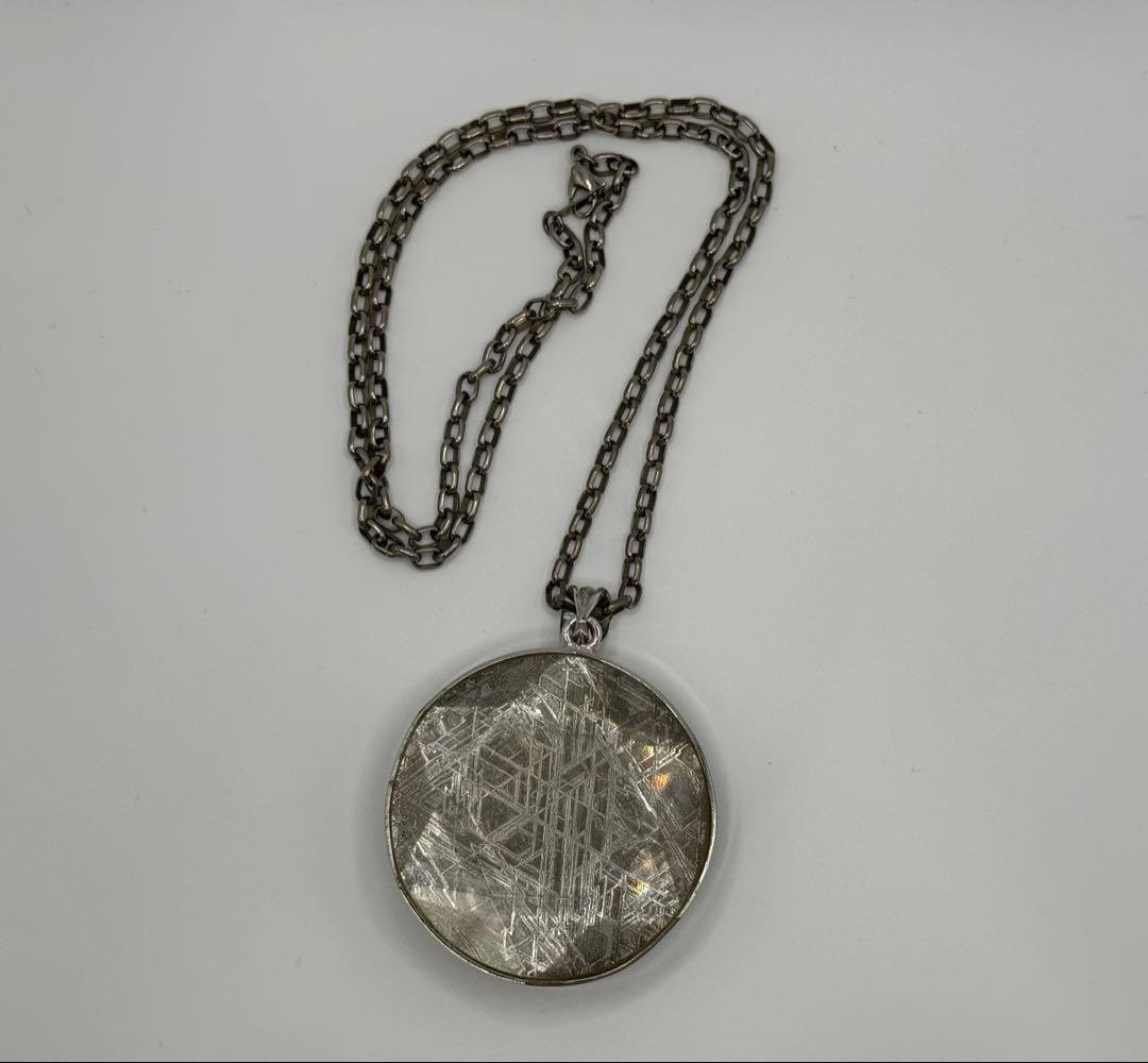 レア 開運・最強のお守り【ギベオンペンダント】特大 52.5mm 110g 隕石