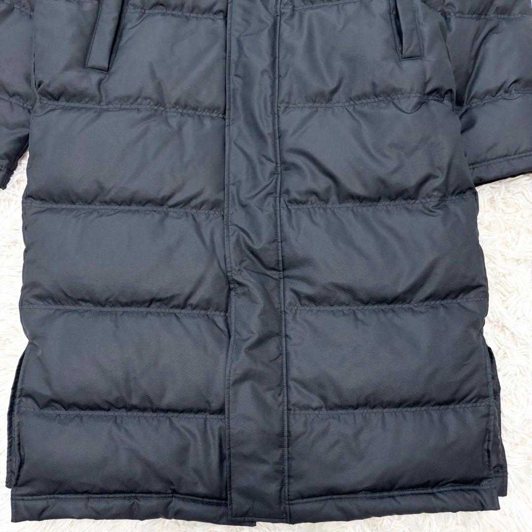 美品】ASICS ダウン ベンチコート ロング Mサイズ フェザー30% - メルカリ